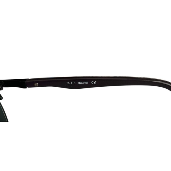 JUST CAVALLI JC614 col.001 Eyeglasses Women's Frame 53-15-145 Black Pink/Zebra - Picture 6 of 7